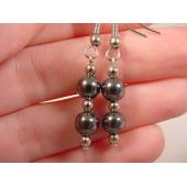 Hematite Earrings